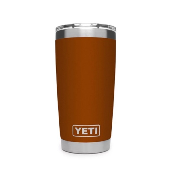 burnt orange yeti cup